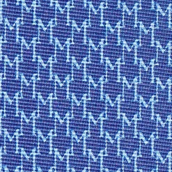 CRAVATTA SARTORIALE CLASSICA IN SETA BLUETTE Microfantasia m geometrica
