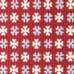 CRAVATTA SARTORIALE CLASSICA IN SETA BORDEAUX Microfantasia fiore