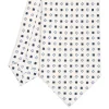 CRAVATTA SARTORIALE CLASSICA IN SETA BIANCA Microfantasia fiore