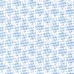 CRAVATTA SARTORIALE CLASSICA IN SETA AZZURRA Microfantasia m geometrica