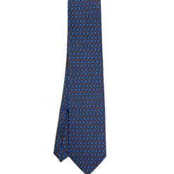 CRAVATTA SARTORIALE EXTRA LONG IN SETA MARRONE SCURO Collezione heritage