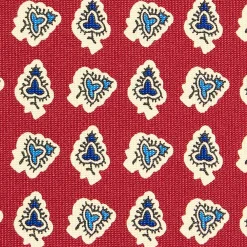 CRAVATTA SARTORIALE EXTRA LONG IN SETA BORDEAUX Collezione heritage