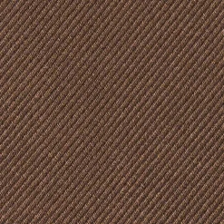 CRAVATTA SARTORIALE IN SETA JACQUARD MARRONE SCURO Tinta unita