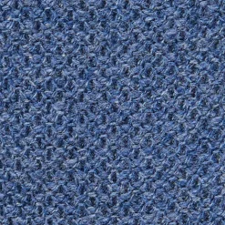 CRAVATTA TRICOT IN CASHMERE BLU Tinta unita