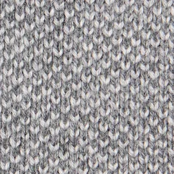 CRAVATTA TRICOT IN CASHMERE GRIGIO CHIARO Tinta unita