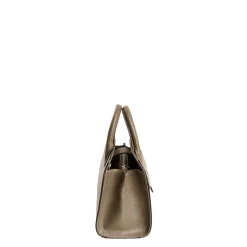 DAY BAG MINI TORTORA In pelle martellata