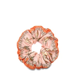 ELASTICO PER CAPELLI IN SETA ARANCIONE Lucky elephant