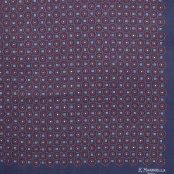 FOULARD IN LANA, CASHMERE E SETA 65 BLU SCURO Archivio inspiration 1985