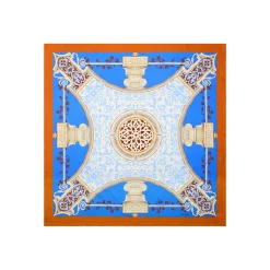 FOULARD IN SETA 90 ARANCIONE Divinita’