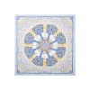 FOULARD IN SETA 90 AZZURRO Mosaico