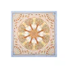 FOULARD IN SETA 90 AZZURRO Mosaico