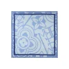 FOULARD IN SETA 90 BLU Archivio inspiration 1961