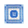 FOULARD IN SETA 90 BLU La gelateria