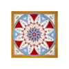 FOULARD IN SETA 90 GIALLO Le mongolfiere