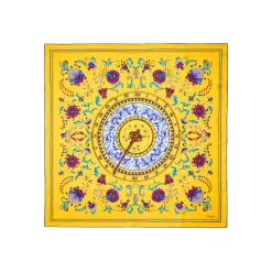 FOULARD IN SETA 90 GIALLO Un'estate caprese