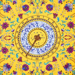 FOULARD IN SETA 90 GIALLO Un'estate caprese
