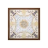 FOULARD IN SETA 90 MARRONE CHIARO Divinita’