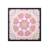 FOULARD IN SETA 90 NERO Mosaico
