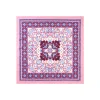 FOULARD IN SETA 90 ROSA Maiolica mediterranea