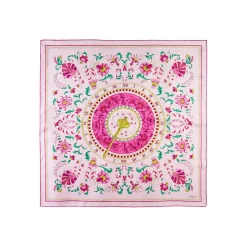 FOULARD IN SETA 90 ROSA Un'estate caprese