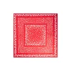 FOULARD IN SETA 65 ROSSO Eleganza a pois