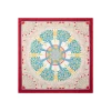 FOULARD IN SETA 90 ROSSO Mosaico