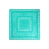 FOULARD IN SETA 65 VERDE CHIARO Eleganza a pois