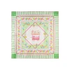FOULARD IN SETA 90 VERDE CHIARO La gelateria