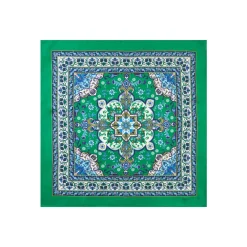 FOULARD IN SETA 90 VERDE Mediterranean vibes