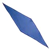 FOULARD ROMBO IN SETA BLU Microfantasia fiore
