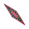 FOULARD ROMBO IN SETA FUCSIA Collezione lucky charm
