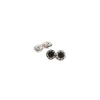 GEMELLI DA POLSO DOPPIATI OTTAGONALI Con onice in argento