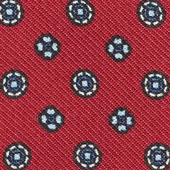 PAPILLON DA ANNODARE IN SETA BORDEAUX Microfantasia fiore