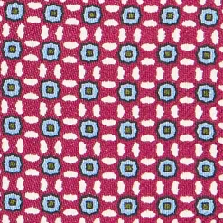 PAPILLON DA ANNODARE IN SETA BORDEAUX Microfantasia fiore