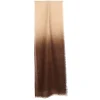 PASHMINA AZZURRA E MARRONE EFFETTO SFUMATO In cashmere