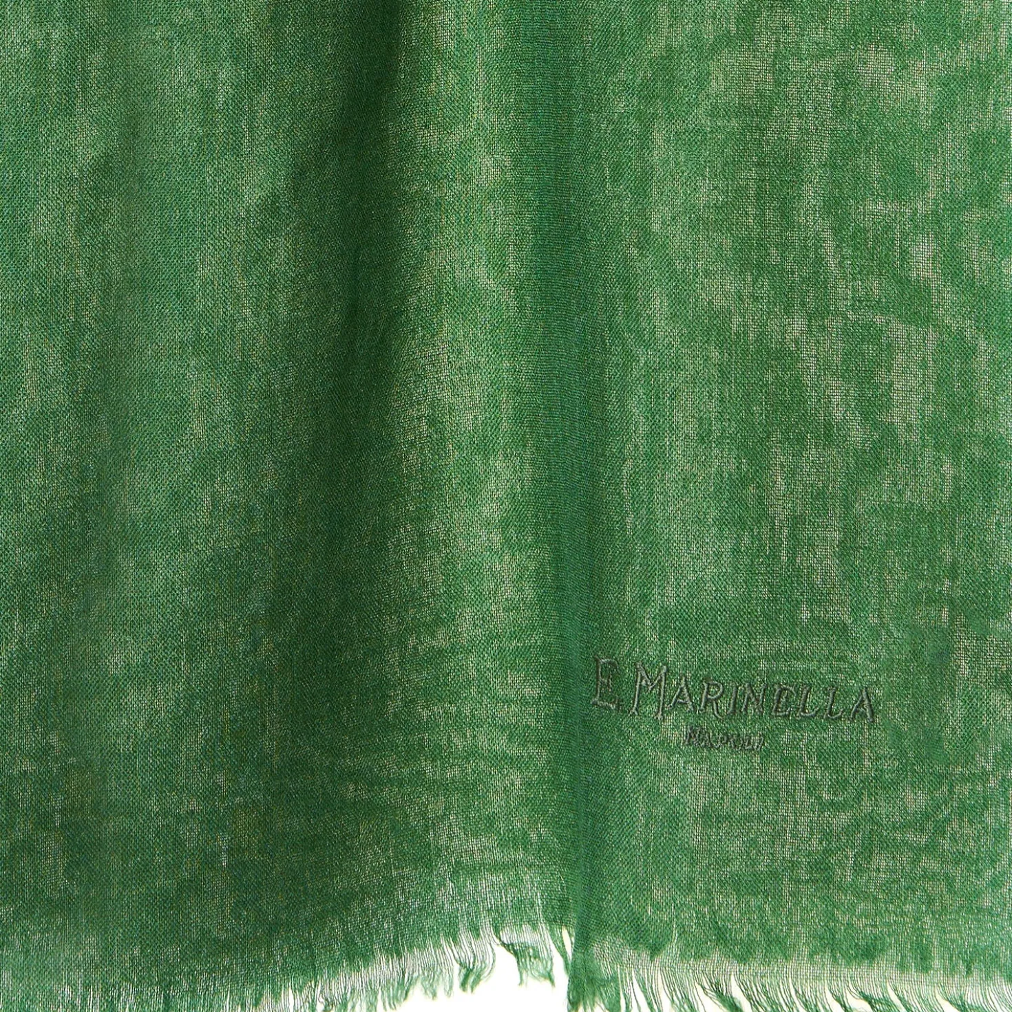 PASHMINA VERDE EFFETTO SFUMATO In cashmere