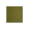 POCHETTE DA TASCHINO IN SETA STAMPATA A MANO VERDE OLIVA Pois