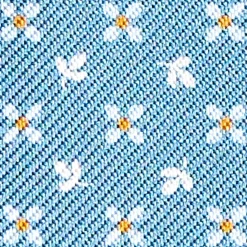 PORTACARTE DI CREDITO SETA E PELLE AZZURRO POLVERE 5 scomparti