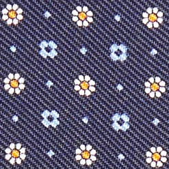 PORTACARTE PIEGHEVOLE IN SETA E PELLE BLU 10 scomparti