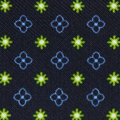 PORTACARTE PIEGHEVOLE IN SETA PELLE BLU SCURO 10 scomparti