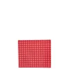 PORTAFOGLIO PICCOLO ROSSO In seta e pelle