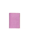PORTAFOGLIO VERTICALE FUCSIA In seta e pelle