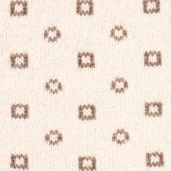 SCALDACOLLO BEIGE MICROFANTASIA In cashmere