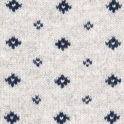 SCALDACOLLO BLU SCURO MICROFANTASIA In cashmere