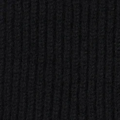 SCALDACOLLO NERO IN CASHMERETinta unita