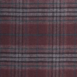 SCIARPA BICOLOR BORDEAUX IN SETA E CASHMERE Check