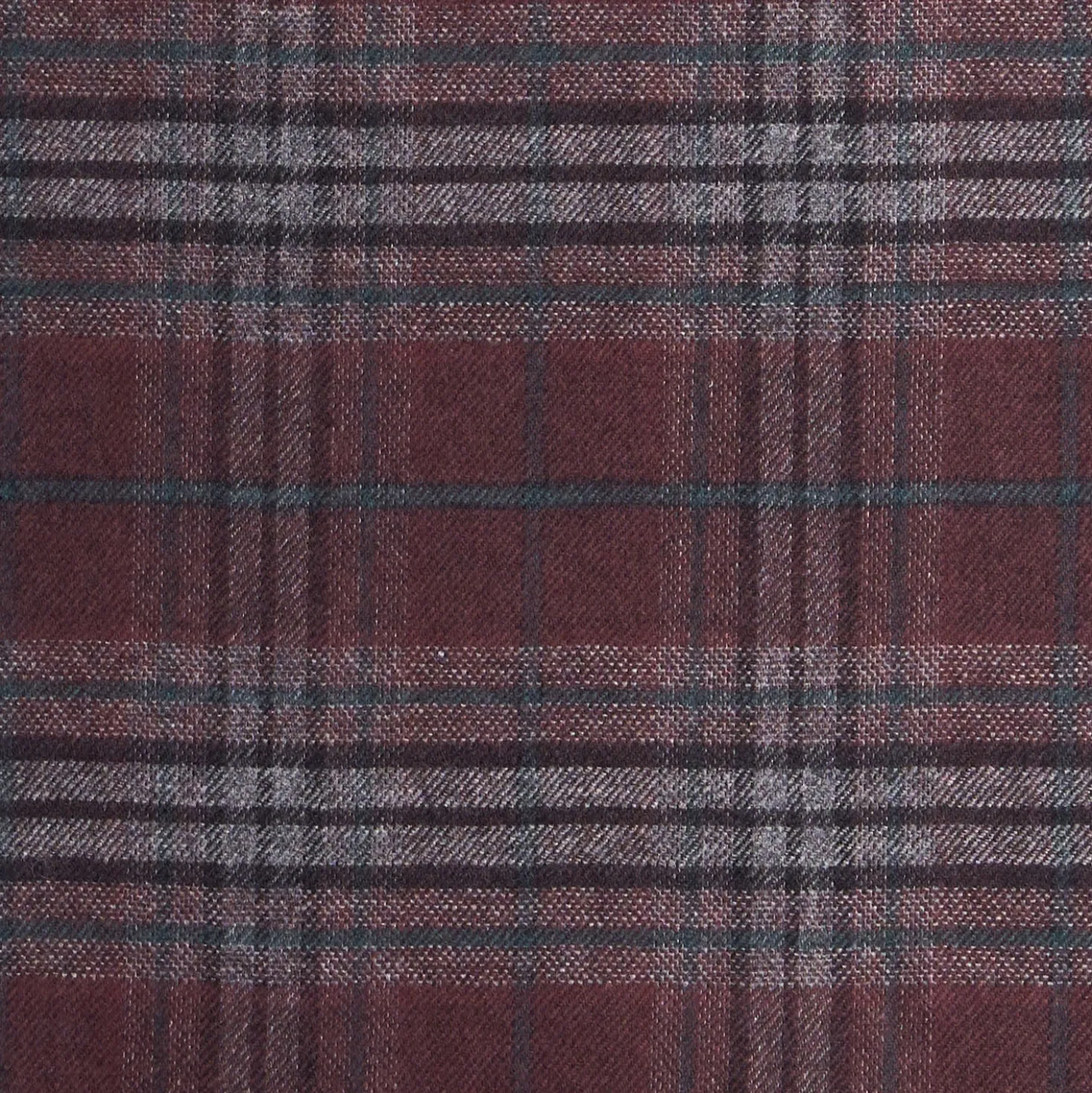 SCIARPA BICOLOR BORDEAUX IN SETA E CASHMERE Check