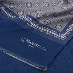 SCIARPA TUBOLARE GRIGIO CHIARO IN SETA TWILL Classic daisy