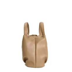 SOFT MINI BAG CUOIO POLVERE In pelle liscia