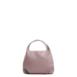 SOFT MINI BAG ROSA In pelle liscia